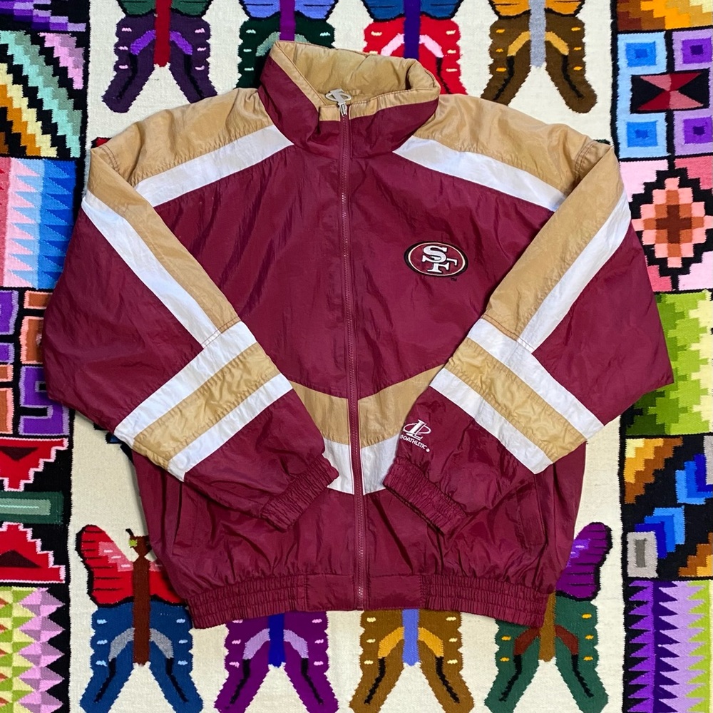 Vintage Sanfrancisco 49ers track suit set